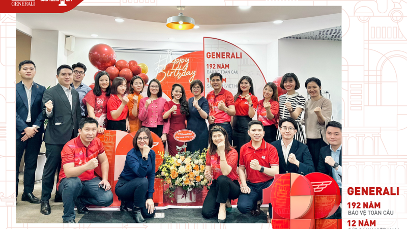 Kỷ niệm 12 năm có mặt tại VN: Generali đẩy mạnh chiến lược “Bảo Hiểm Minh Bạch”