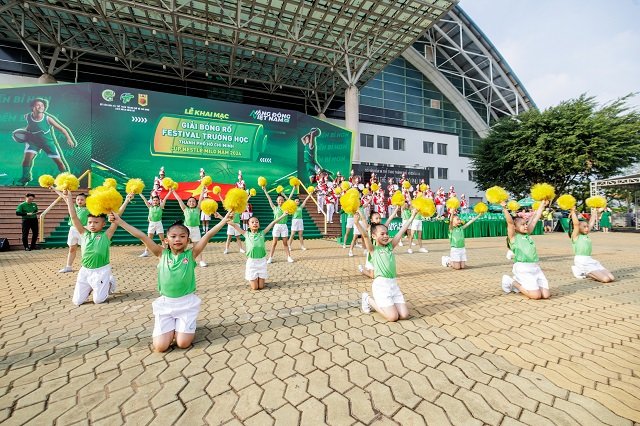 Giải Bóng rổ Festival Trường học TP.HCM – Cúp Nestlé MILO 2024 chính thức khởi tranh