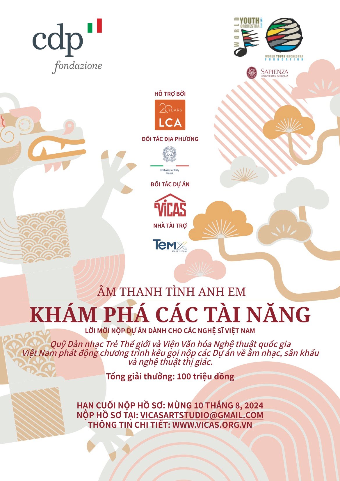 Lời mời nghệ sĩ Việt tham dự dự án “Âm thanh tình anh em”