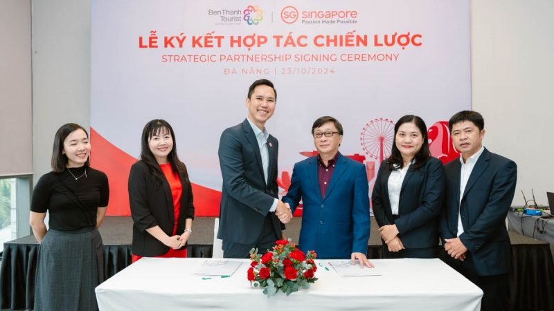 BENTHANH TOURIST VÀ TCDL SINGAPORE KÝ KẾT HỢP TÁC CHIẾN LƯỢC