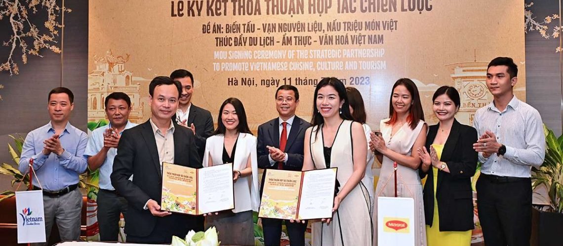 Thỏa thuận hợp tác chiến lược giữa Trung tâm Thông tin du lịch, Cục Du lịch Quốc gia Việt Nam và Nhãn hàng Maggi